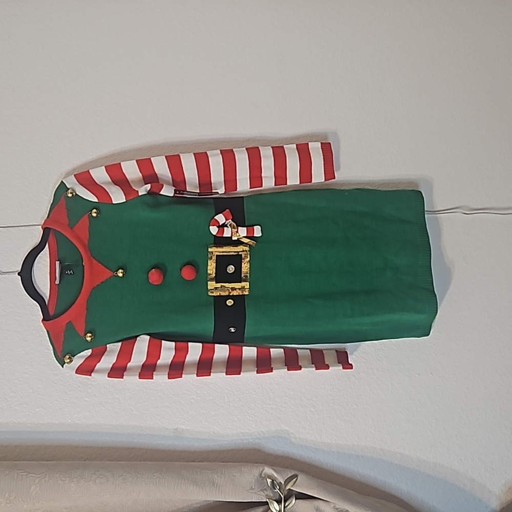 Allison Britney elf dress